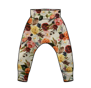 Floral joggers