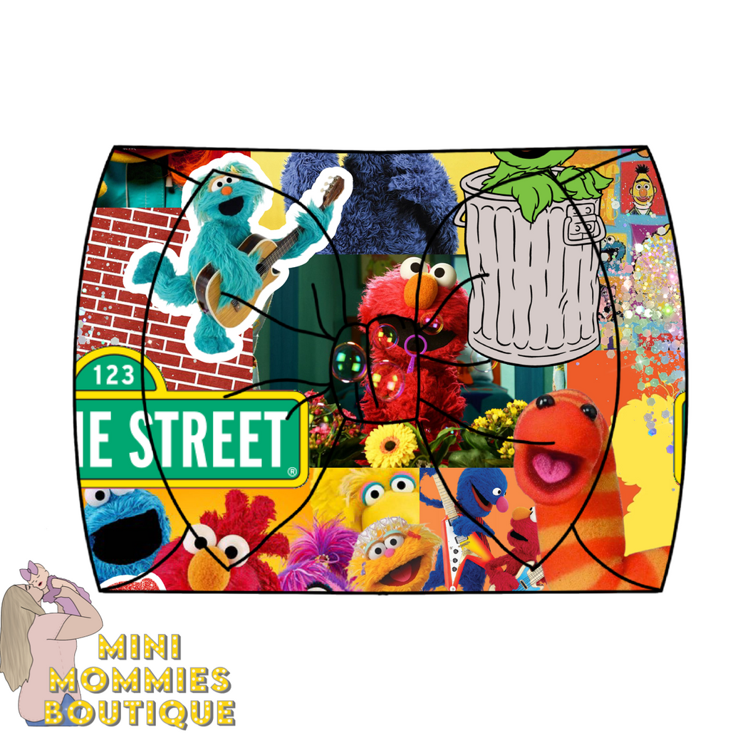 Sesame Street (collage)