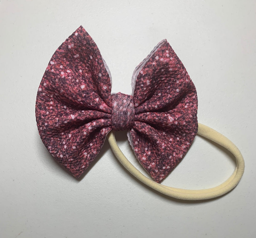 Breast cancer awareness glitter